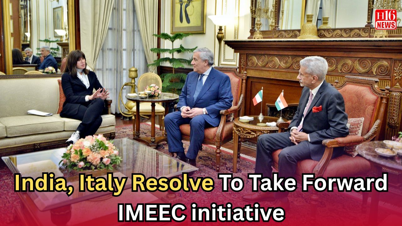 India, Italy Resolve To Take Forward IMEEC initiative